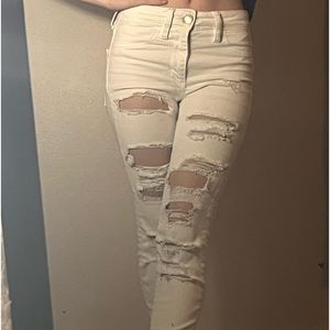 American eagle 00 white jeans